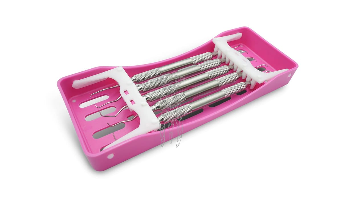 Paro-Set im SteriWashTray 3030-S-PK 972/H6-H7,5-6,7-8,11-12,13-14 – Carl Martin, Curettes