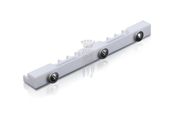 PTFE Block 16cm 14 Instrumente incl. 3 Schrauben