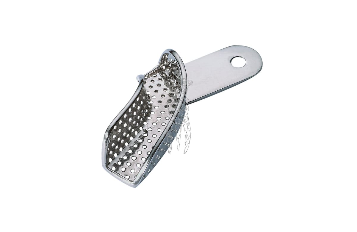 Abdrucklöffel ERGOLOCK gelocht – Carl Martin, Disposable Impression Trays