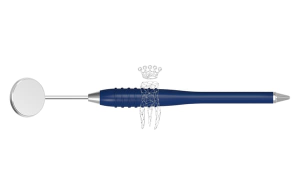 Mundspiegelgriff 12cm cone socket Colori-Silicon