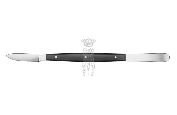 Wachsmesser Fahnenstock-17cm