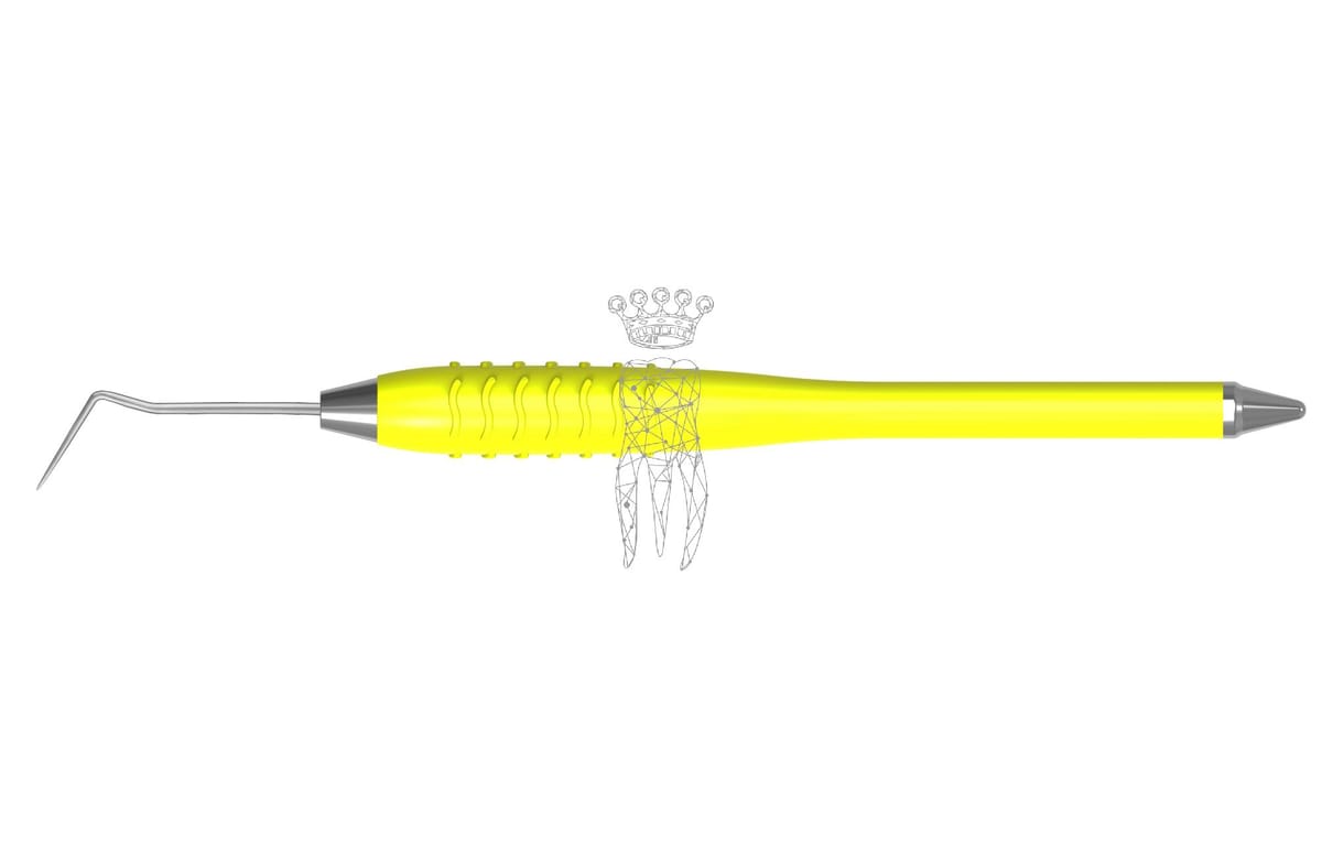 Zahnsonde einendig Standard Fig. 9 Colori-Silicon – Carl Martin, Explorers