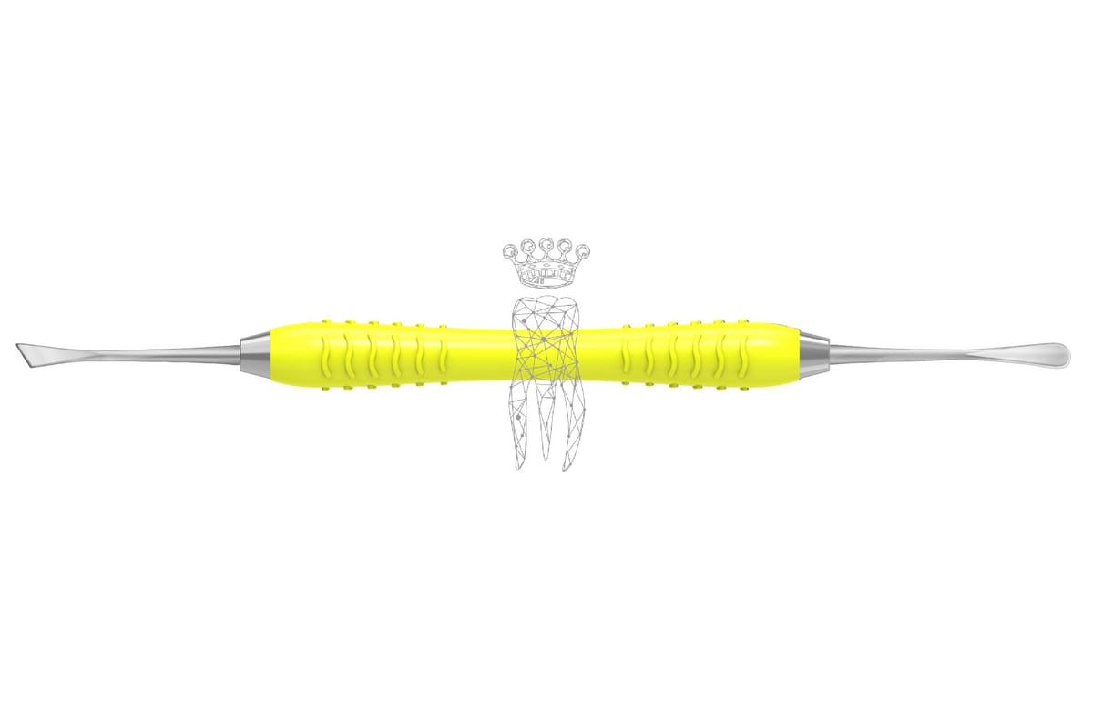 Raspatorium GLICKMAN Colori-Silicon Klinge 4.0mm / Raspa: 4.0mm – Carl Martin, Periosteal Elevators - Elevators