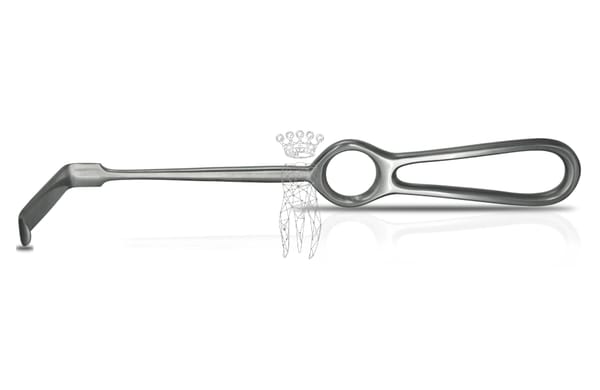 Wundhaken Langenbeck 60x11mm