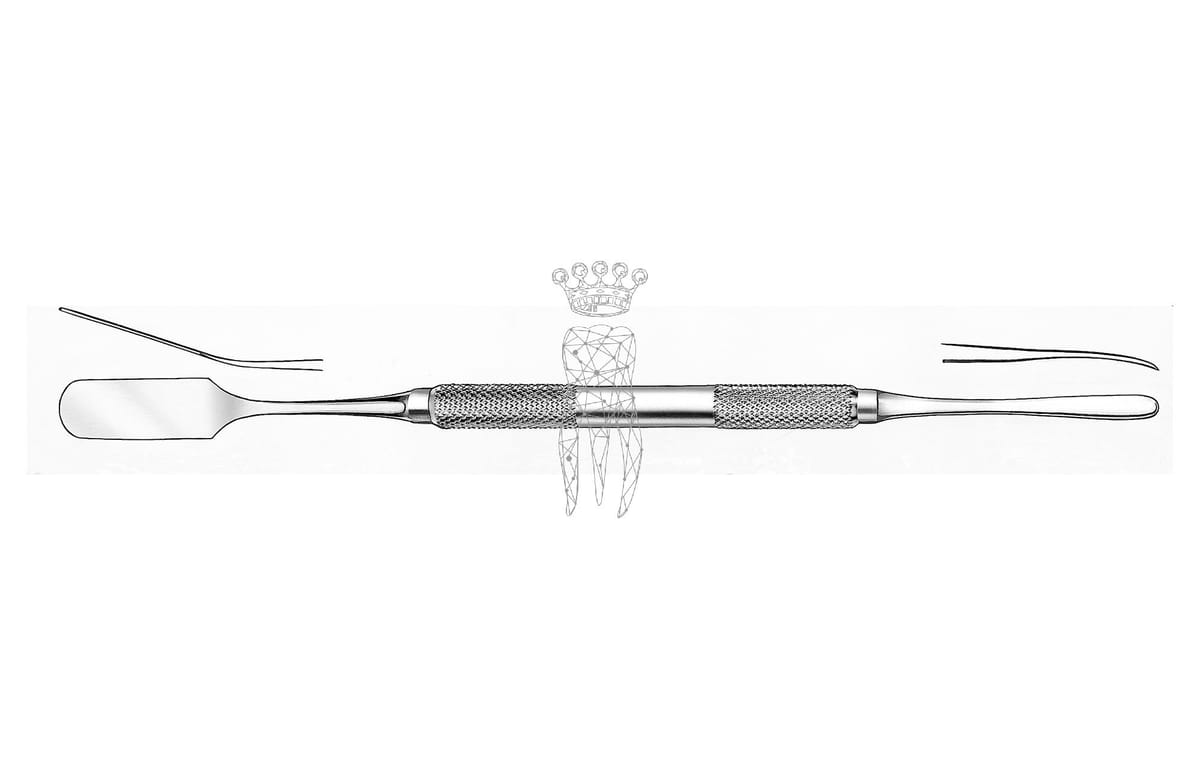 Raspatorium PRICHARD Spatel 11x28mm / 5mm – Carl Martin, Raspatorien - Elevatorien