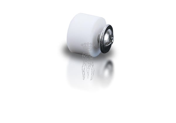 PTFE Rundblock Ø16.7-H11 incl. 1 Schraube