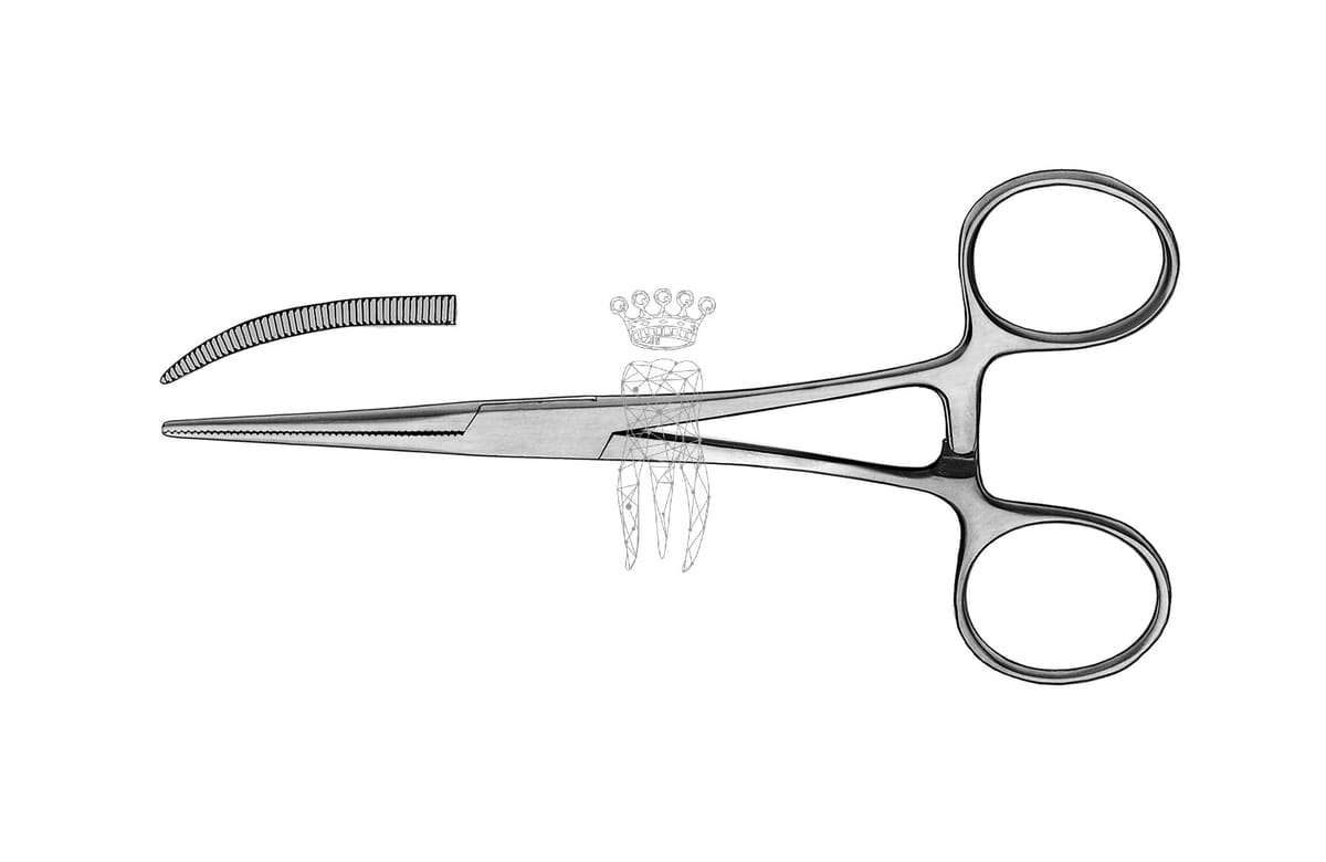 Aterienklemme Pean gebogen14cm – Carl Martin, Other Surgical Instruments