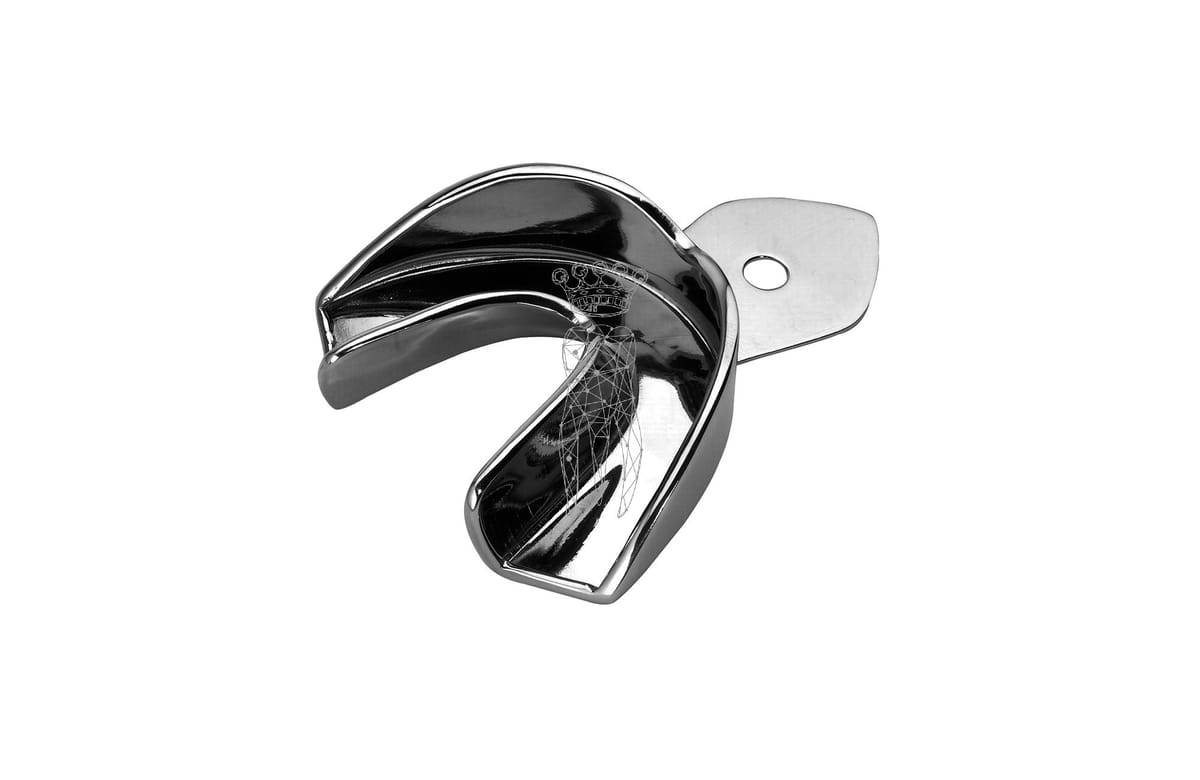 Kinder Abdrucklöffel ERGOLOCK ungelocht / UK – Carl Martin, Disposable Impression Trays