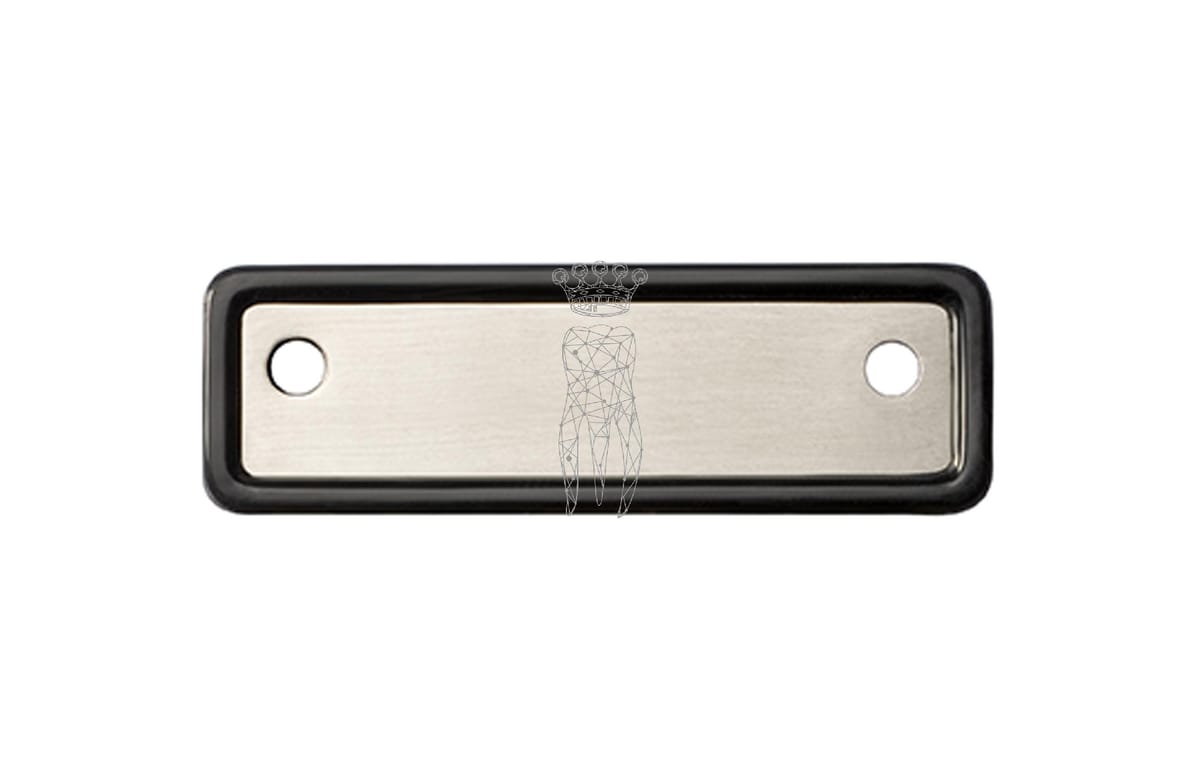 Kennzeichnungsschild schwarz für Steri-Wash-Trays 3029 – Carl Martin, Trays, Sterilization Containers and Accessories