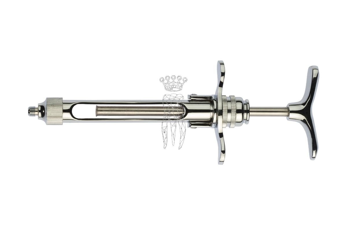 Zylinderampullenspritze 1.8ml metrisches Gewinde-ohne Selbstaspiration – Carl Martin, Cartridge Syringes