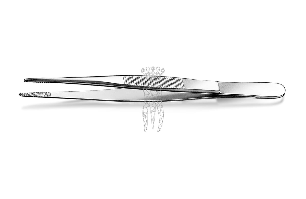 Pinzette anatomisch 14.5cm – Carl Martin, Tweezers