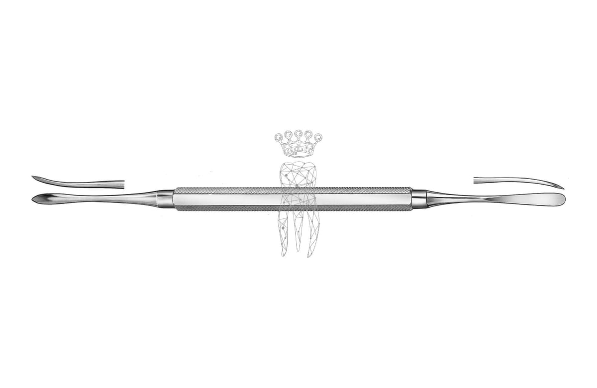 Raspatorium MOLT rund 6.5mm / spitz 4.0mm – Carl Martin, Raspatorien - Elevatorien