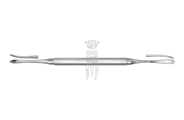 Raspatorium MOLT rund 6.5mm / spitz 4.0mm