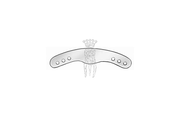 Matrizenband Ivory 12 Stück