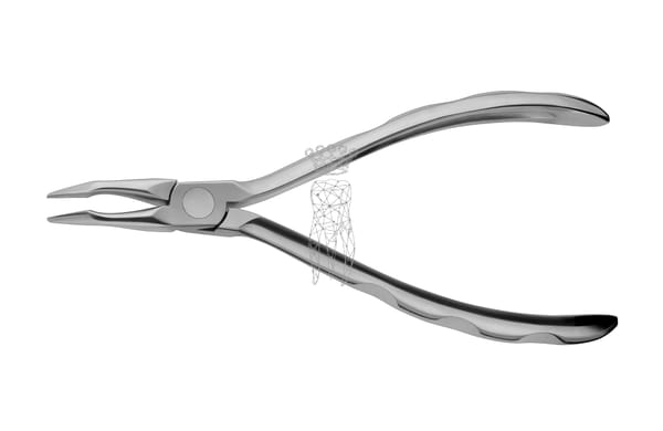 Weingart Universalzange schmal - 14.5cm mit kreuzverzahnten Arbeitsenden