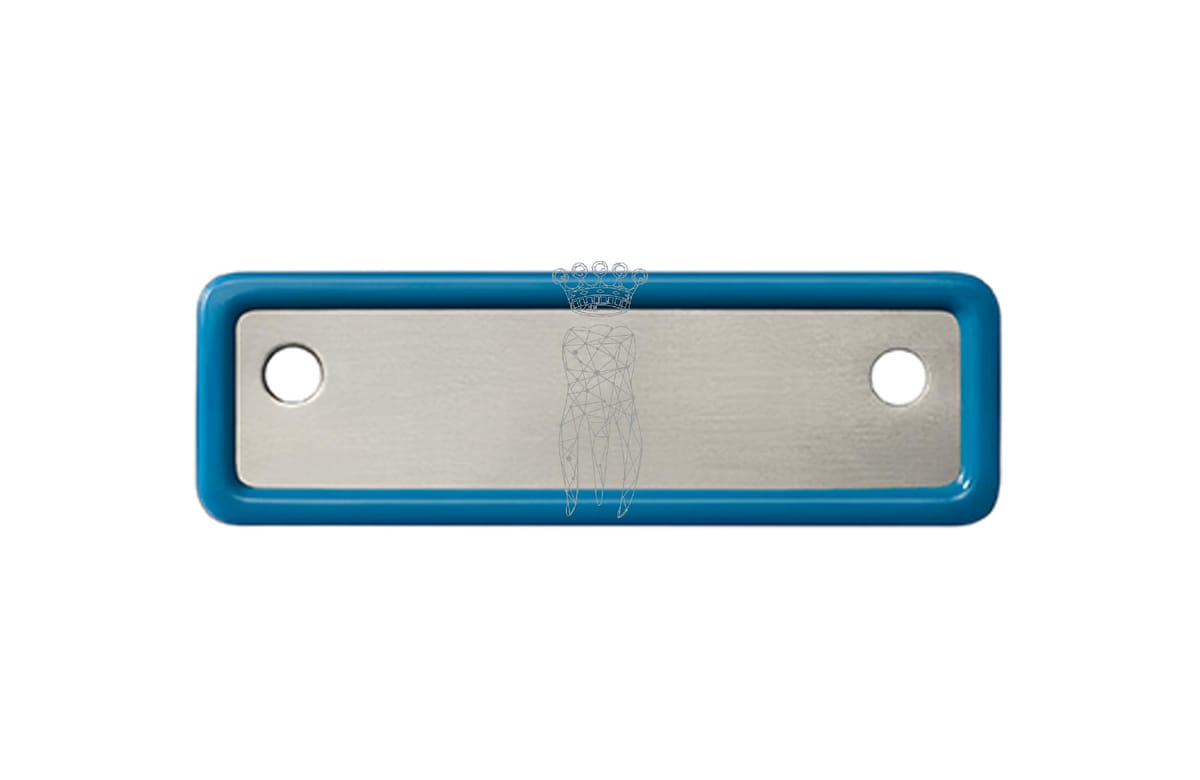 Kennzeichnungsschild hellblau für Steri-Wash-Trays 3029 – Carl Martin, Trays, Sterilization Containers and Accessories