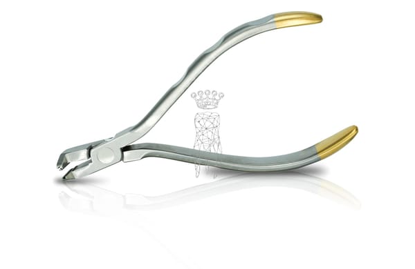 Distal-End-Flush-Cutter Univers. HM 12cm mit Drahtfangvorrichtung