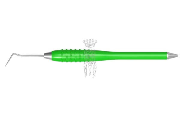 Zahnsonde einendig Standard Fig. 9 Colori-Silicon