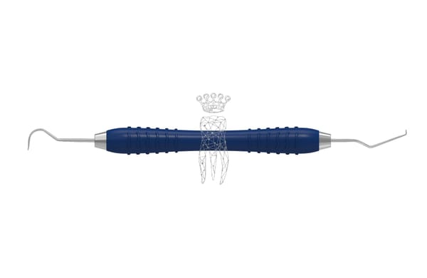 Zahnsonde d.e. fein Häkchen - Kuhhorn Colori-Silicon