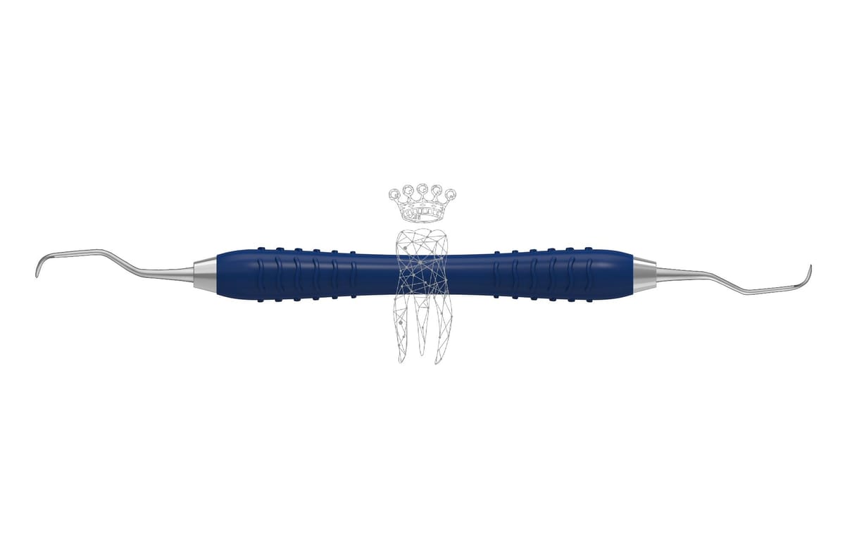 Kürette Gracey Colori-Silicon LiquidSteel – Carl Martin, Curettes