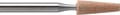 Grinding point, brown, soft, medium grain size, form: conical (truncated conical) 132-203-00 – DENTAURUM, Grinding Instruments