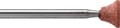 Grinding point, brown, soft, medium grain size, form: inverted cone, concave 132-205-00