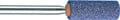 Aloxin-Point, violet, medium grain size, form: cylindrical 135-851-00 – DENTAURUM, Grinding Instruments