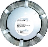 remanium® wire on coil, half-round 1.75 mm x 0.90 mm / 69 x 36, hard 308-518-00