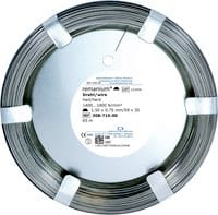remanium® clinical coil, half-round 1.50 mm x 0.75 mm / 59 x 30, hard 308-715-00