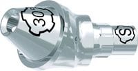 tioLogic® TWINFIT 4Base abutment S, platform, GH 3.2 mm, 30°, incl. AnoTite screw 346-146-02