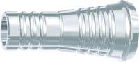 tioLogic® TWINFIT 4Base cap titanium, adhesive technique, incl. AnoTite screw 346-422-00