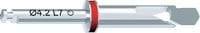 pOsition stepped countersink, ø 4.2 mm, L 7.0 mm 382-342-07