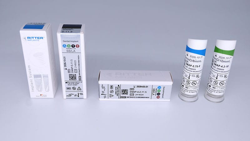 Spiral SB/LA Dentalimplantat – Ritter Implants GmbH & Co. KG, Implantologie