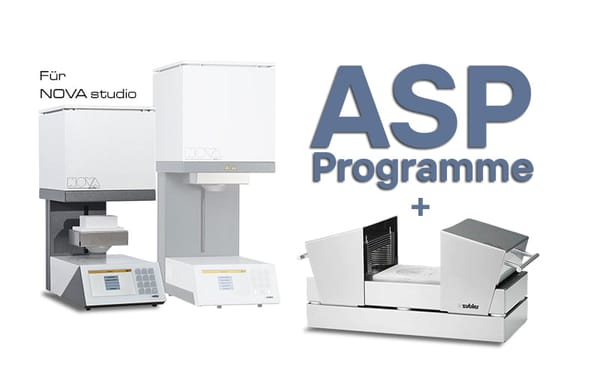 ASP - ADVANCED SINTERING PROCESS für NOVA studio 898/455s