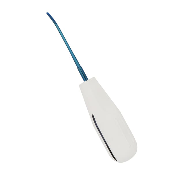 3mm Curved Plastic Handle Luxating Elevator: Precision Dental Instrument