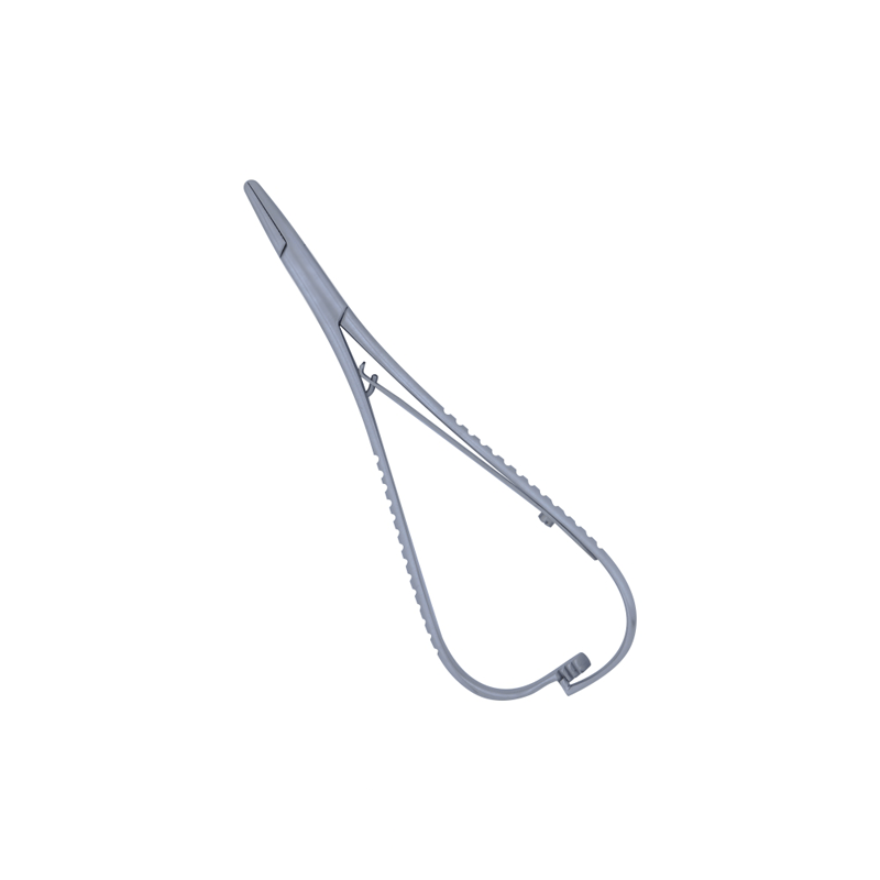Ortho Straight Mathieu Needle Holder: 14cm Precision Surgical Instrument