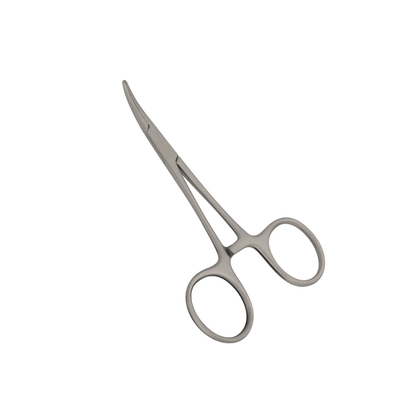 Curved Mosquito Forceps: Precision 10cm Tool for Surgical Procedures