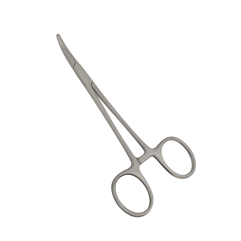 Curved Mosquito Forceps: Precise 12cm Tool for Surgical Procedures