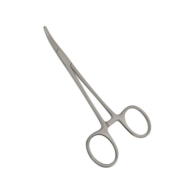 Curved Mosquito Forceps: Precise 12cm Tool for Surgical Procedures