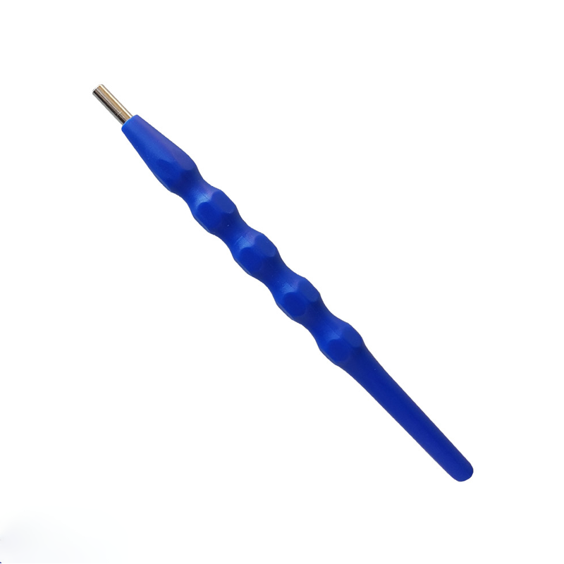 Blue Plastic Mirror Handle: Essential Tool for Dental Examinations