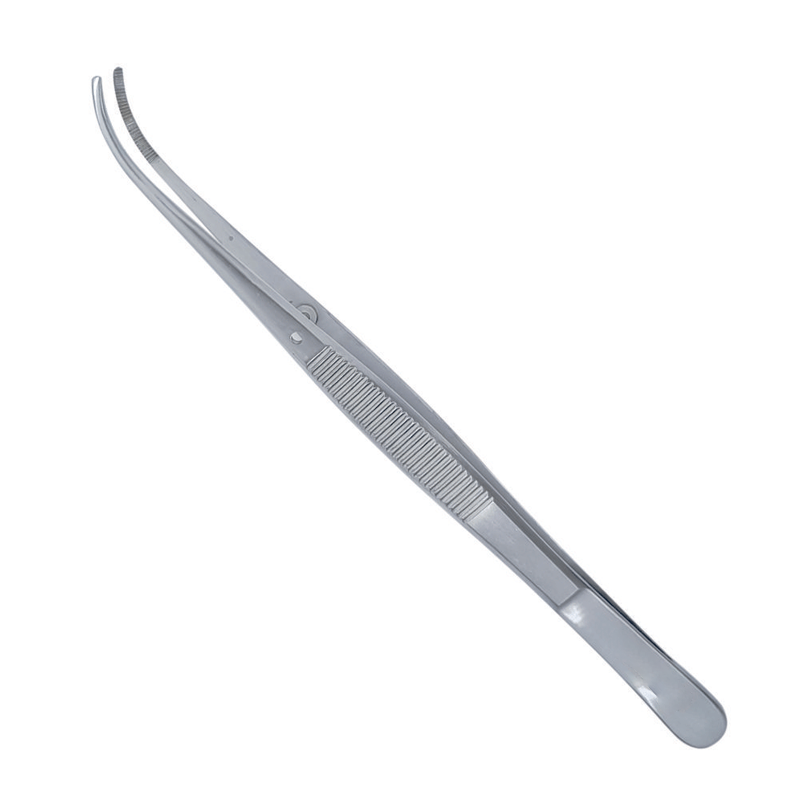 Serrated Curved Sekmen Tweezer: Precision Tool for Delicate Handling – Absolute Sport Srl Skeema Dental Italia, Tweezers & Forceps