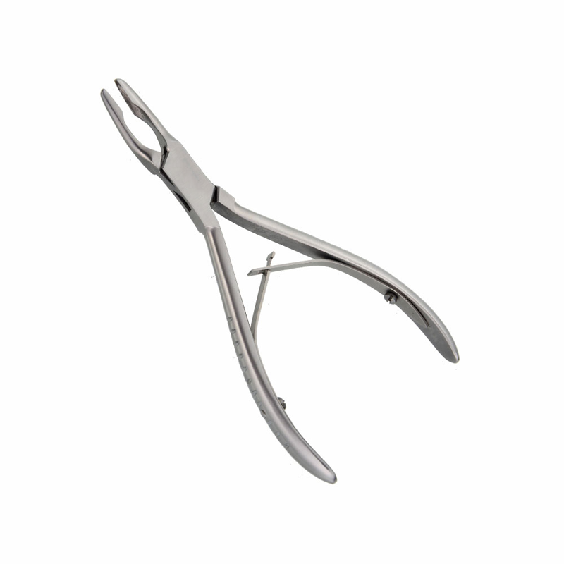 Precision Cuts: 14cm Curved Cleveland Bone Rongeurs Surgical Instrument