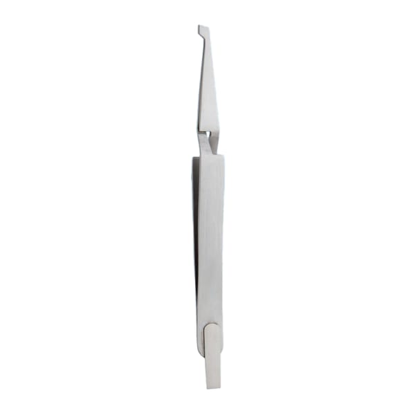 Precision Tool: 12cm Direct Bond Bracket Tweezers for Orthodontics
