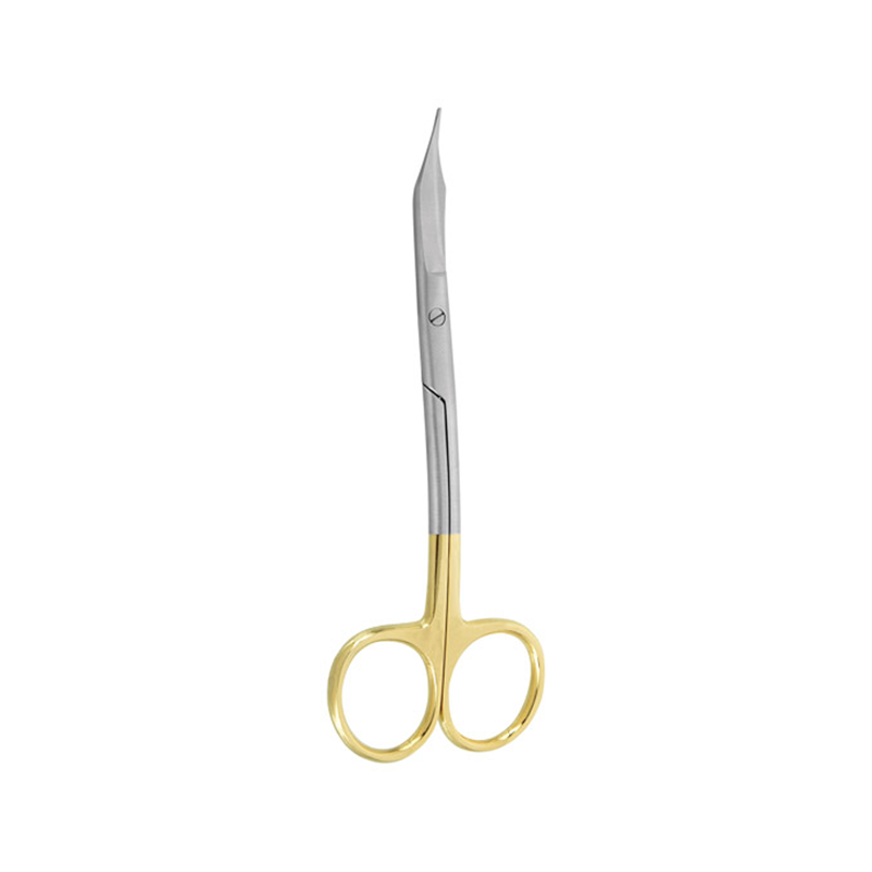 Precision Cuts: 13cm Curved Goldman Fox TC Surgical Scissors