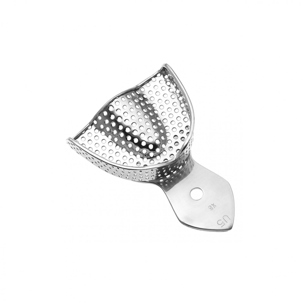 Perforated XS Upper Impression Tray: Precision Fit for Dental Impressions