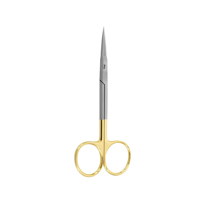 Precision Cuts: 11.5cm Straight Iris TC Surgical Scissors for Professionals