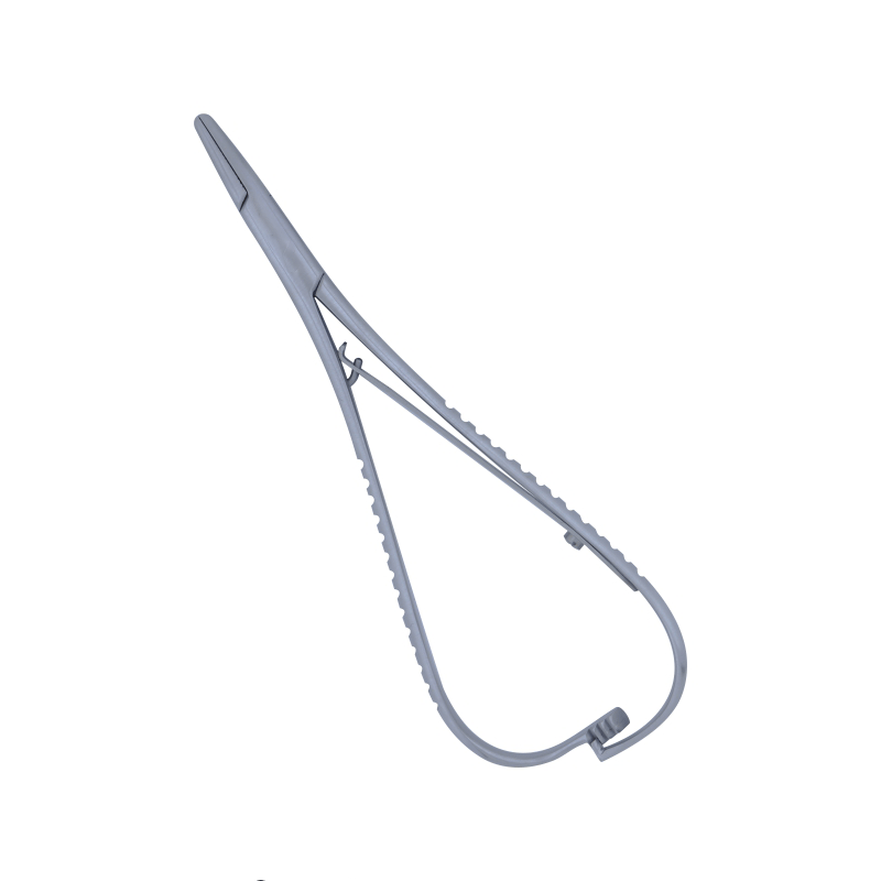 Orthodontic Precision: 14cm Straight Mathieu Needle Holder for Dental Procedures
