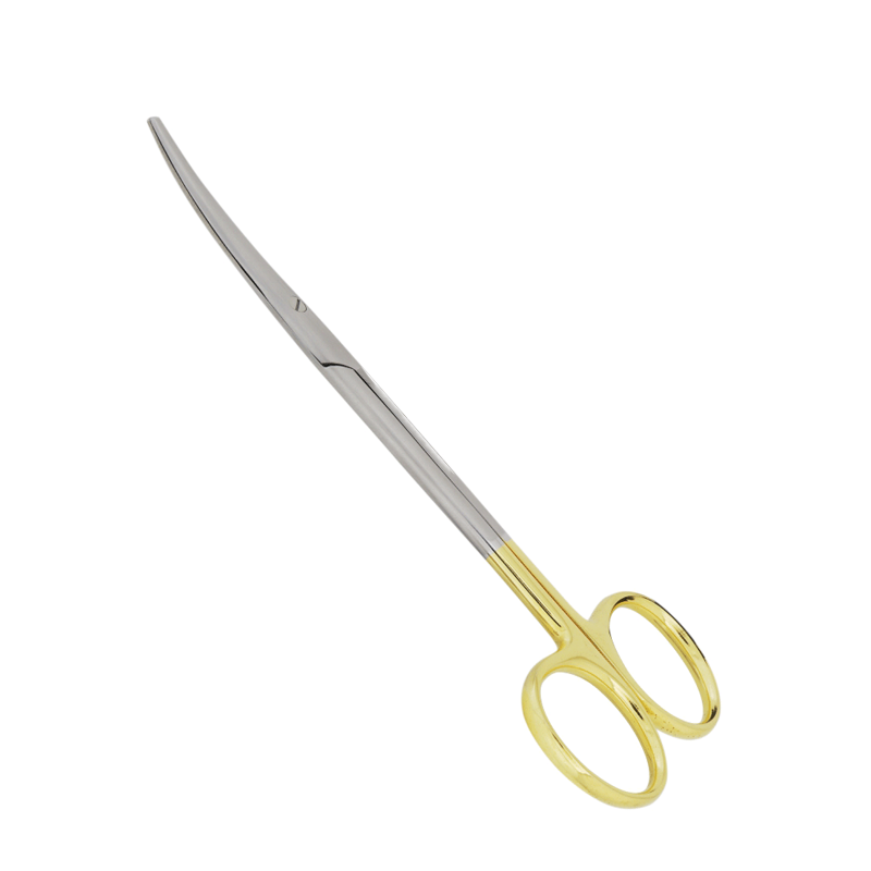 Curved Precision: 14.5cm Metzenbaum Scissors with Tungsten Carbide Inserts