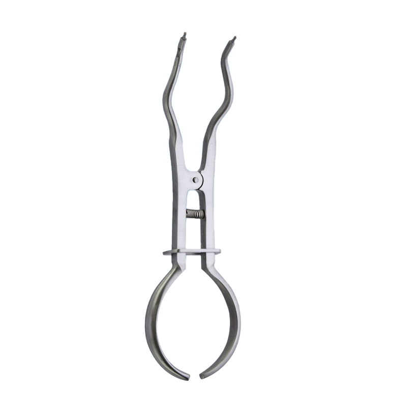 Brewer Stainless Steel Dental Clamp Forceps: 17.5cm Precision Instrument