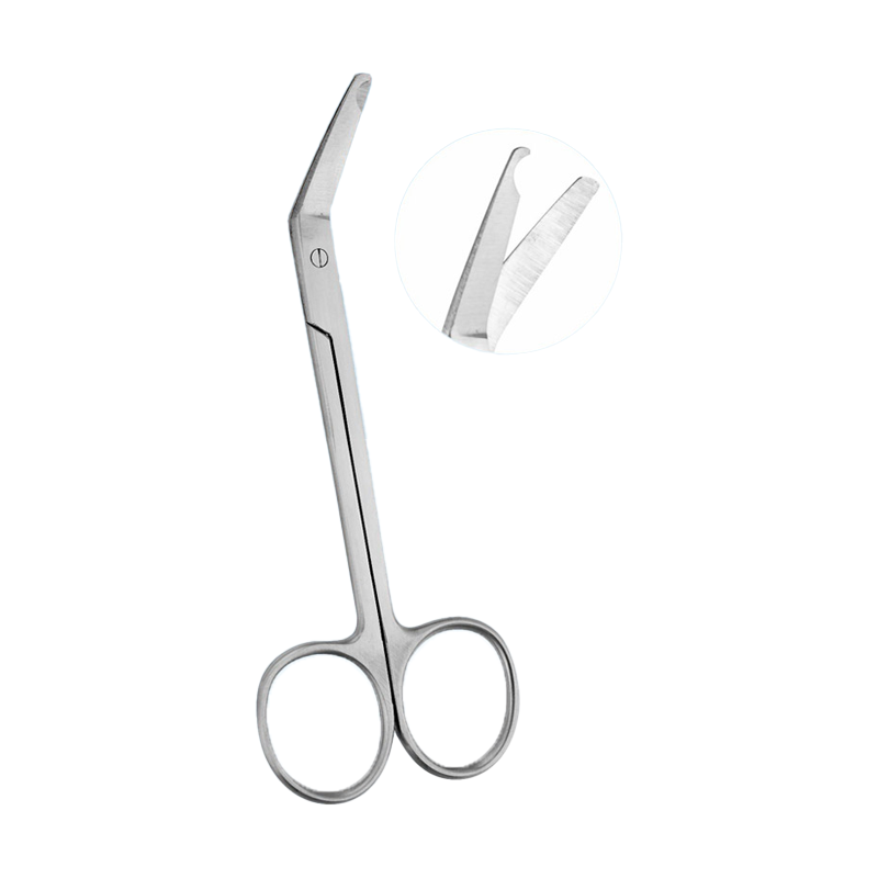Precision Cuts: 11.5cm Curved Suture Stitch Scissors for Professionals